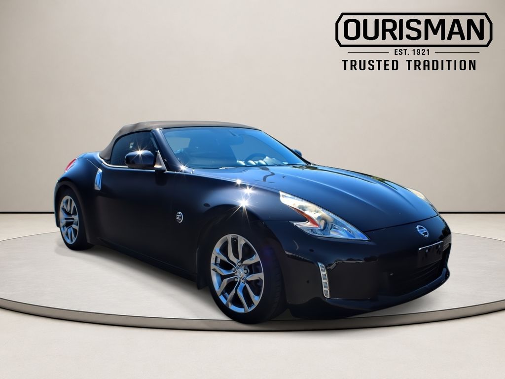 Gray (Magnetic Black) 2014 Nissan 370Z Roadster Touring Convertible Rear-Wheel Drive 7-Speed Automatic