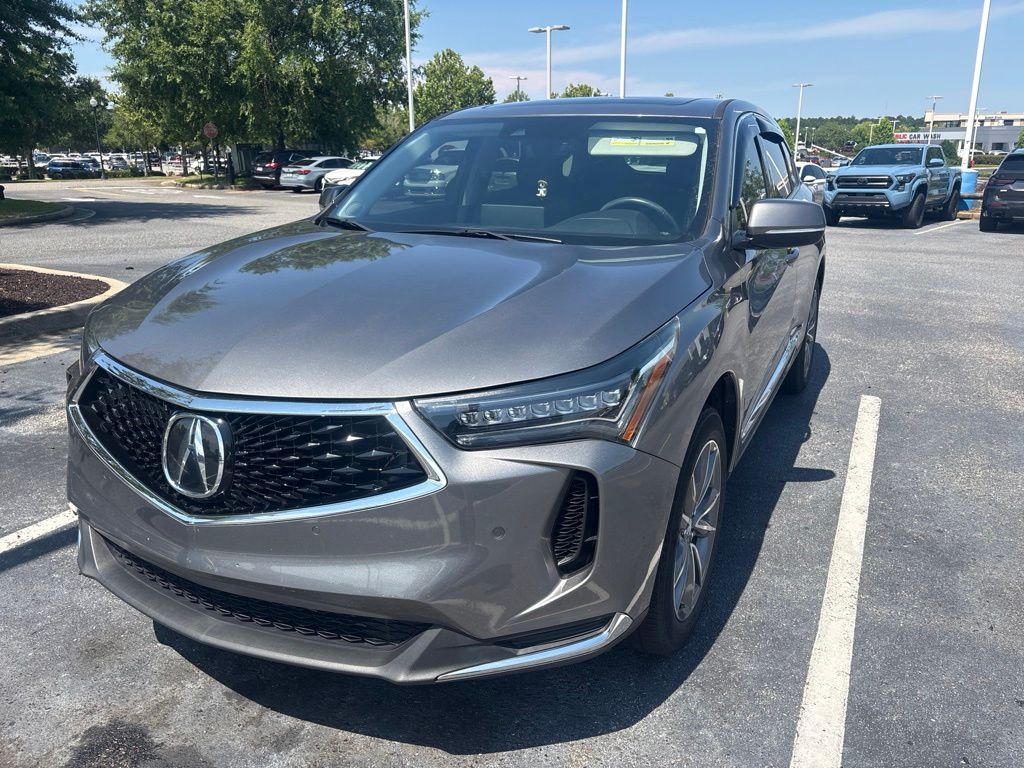 Liquid Carbon Metallic 2023 Acura RDX SUV / Crossover All-Wheel Drive Automatic