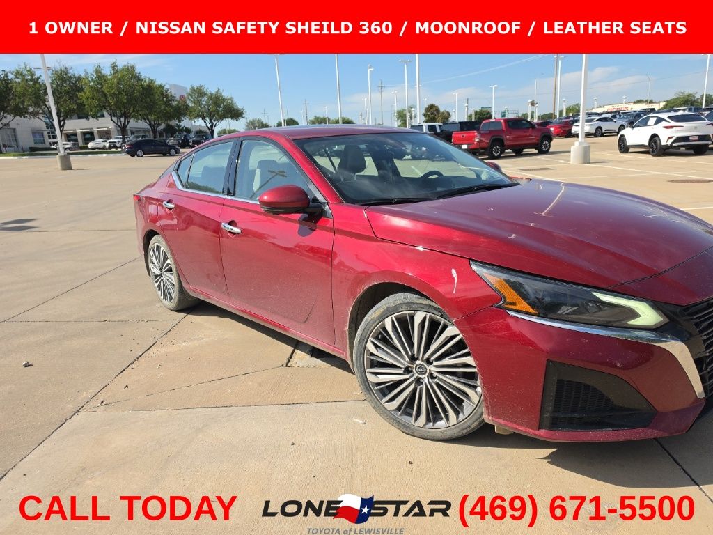 Red (Scarlet Ember) 2024 Nissan Altima 2.5 SL FWD Sedan Front-Wheel Drive Continuously Variable Transmission