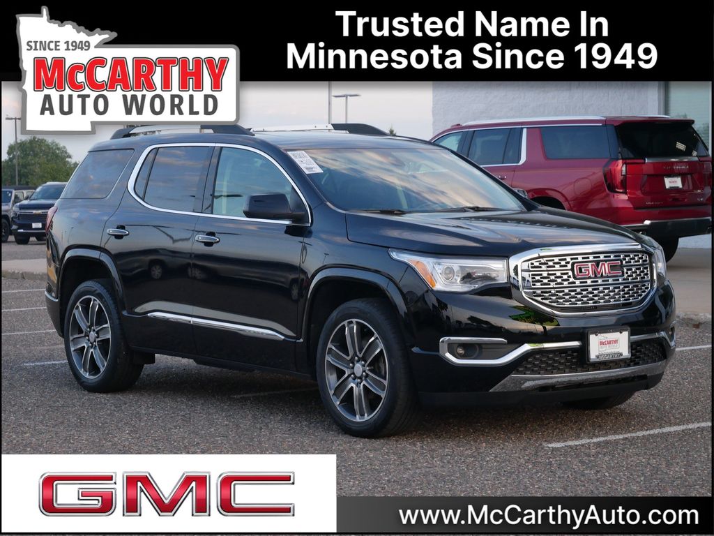 Black (Ebony Twilight Metallic) 2018 GMC Acadia SUV / Crossover Four-Wheel Drive 6-Speed Automatic