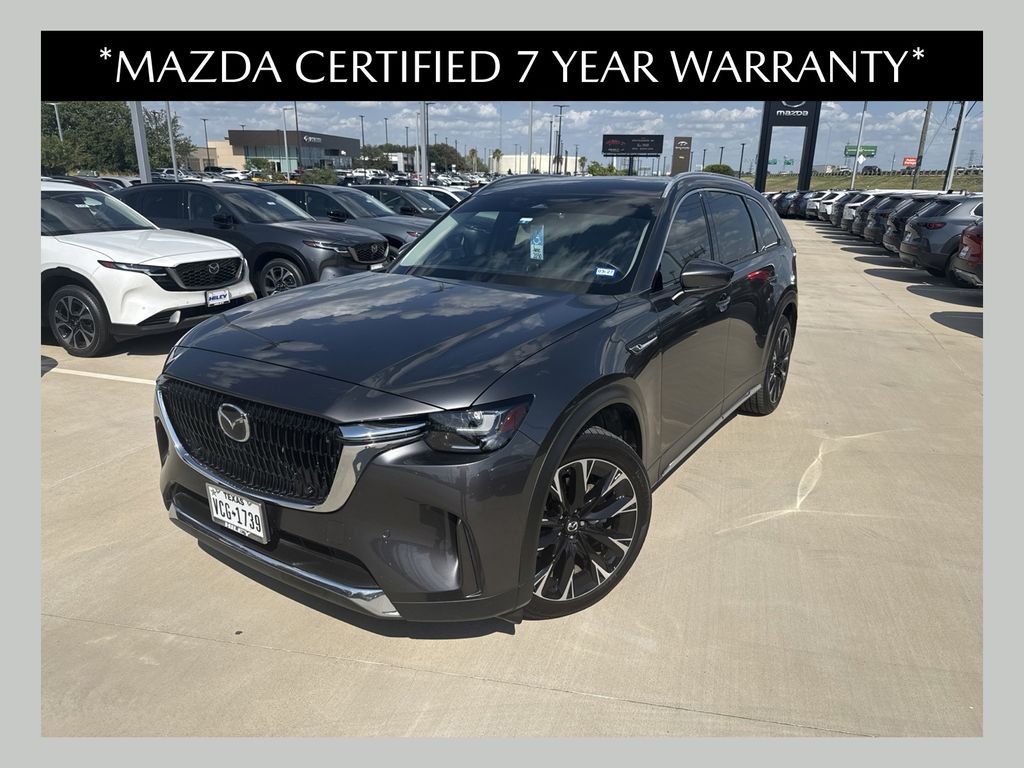 Machine Gray Metallic 2024 Mazda CX-90 SUV / Crossover All-Wheel Drive 8-Speed Automatic