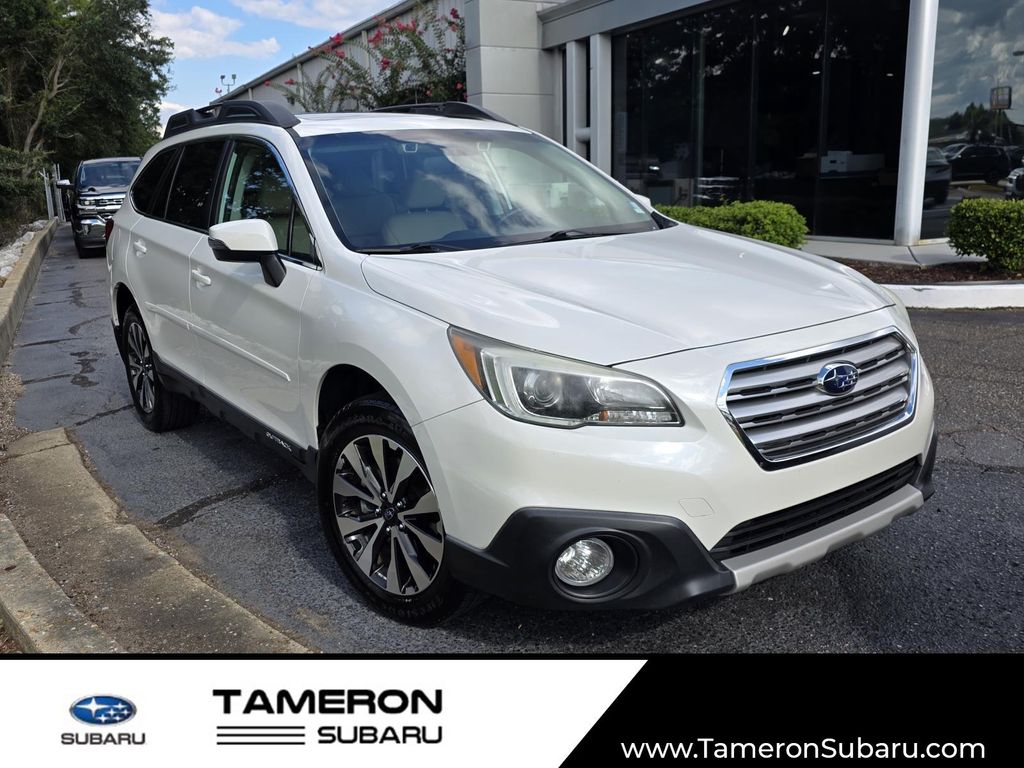Crystal White Pearl 2016 Subaru Outback Wagon All-Wheel Drive Continuously Variable Transmission