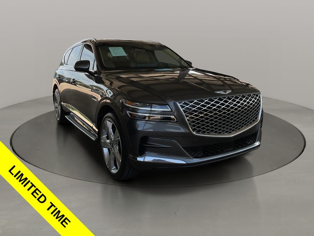 Himalayan Gray 2021 Genesis GV80 SUV / Crossover All-Wheel Drive 8-Speed Automatic