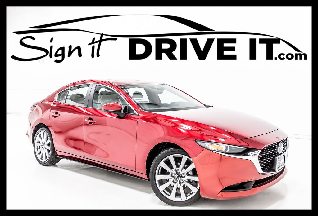 Soul Red Crystal Metallic 2025 Mazda MAZDA3 2.5 S Preferred Sedan FWD Sedan Front-Wheel Drive 6-Speed Automatic