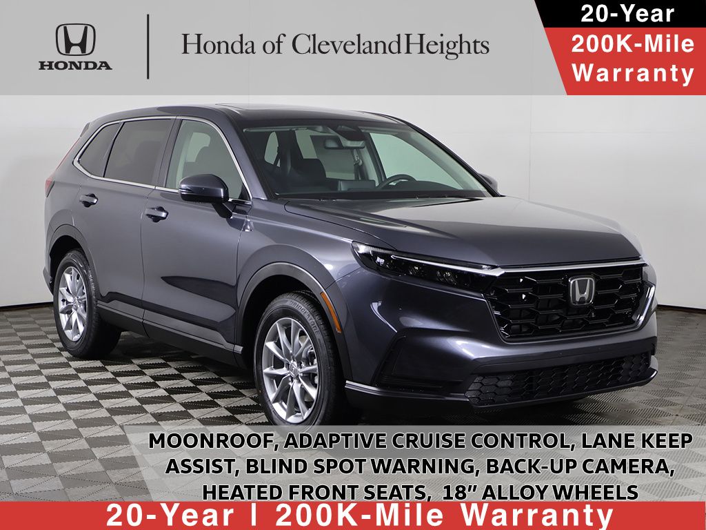 Meteorite Gray Metallic 2026 Honda CR-V SUV / Crossover All-Wheel Drive Continuously Variable Transmission