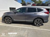 Gray 2019 Honda CR-V Touring AWD SUV / Crossover All-Wheel Drive Continuously Variable Transmission