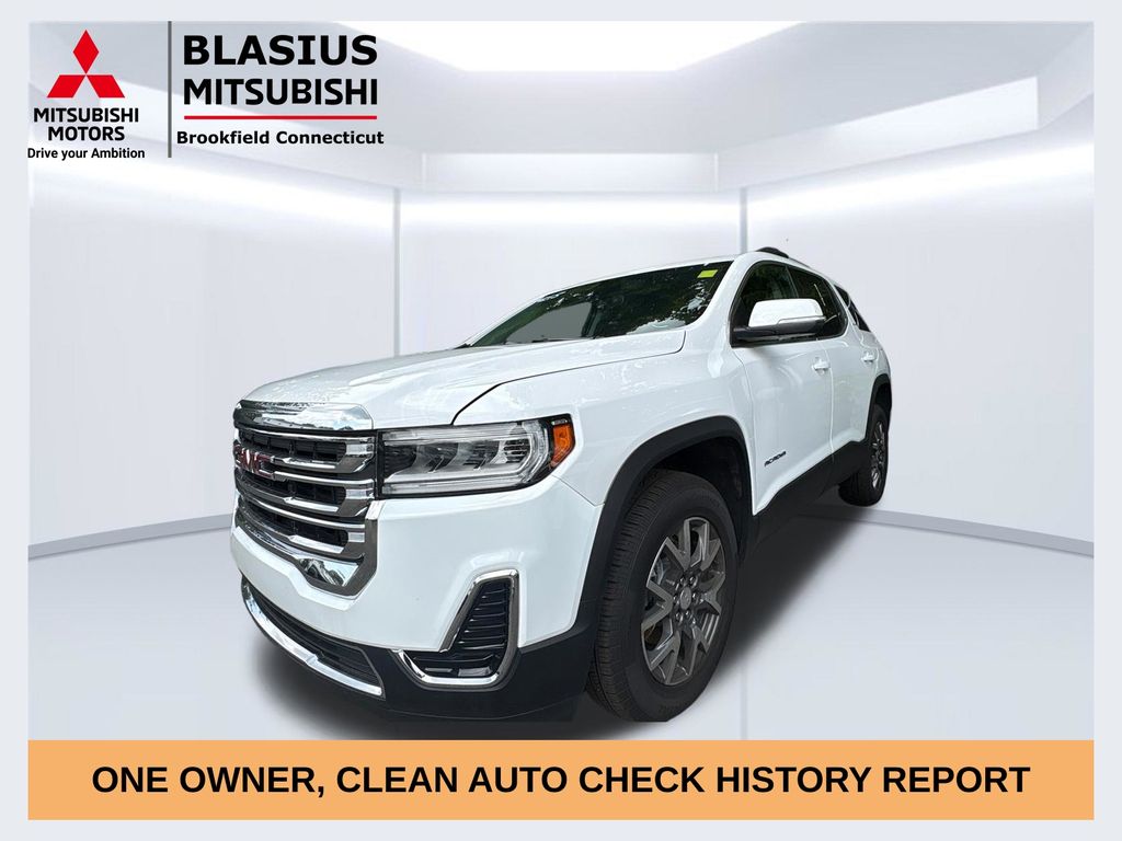 Summit White 2023 GMC Acadia SUV / Crossover Four-Wheel Drive 9-Speed Automatic