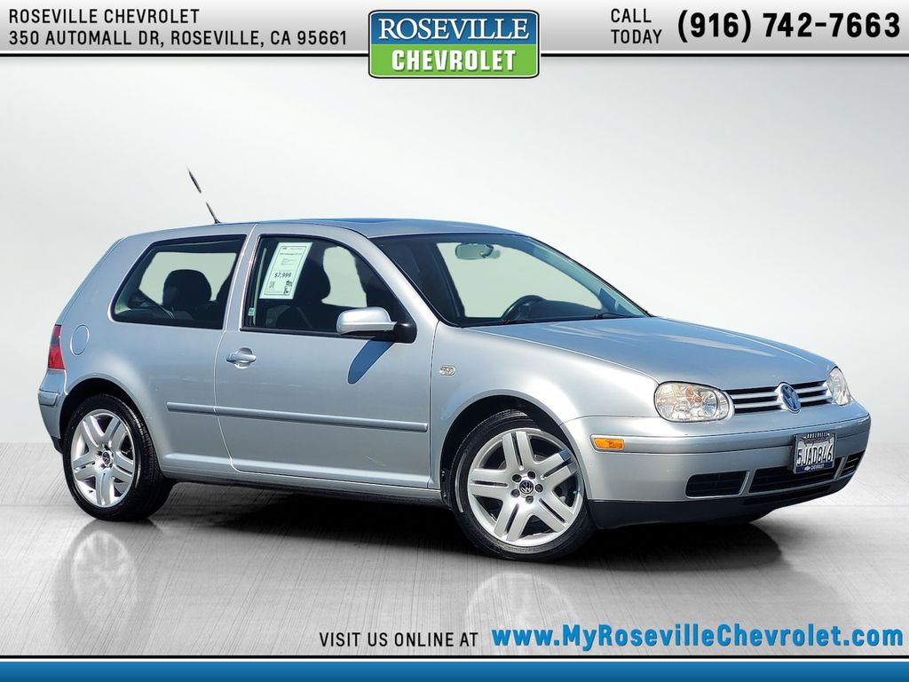 Reflex Silver 2003 Volkswagen Golf GTI 1.8T 2-Door FWD Hatchback Front-Wheel Drive 5-Speed Automatic