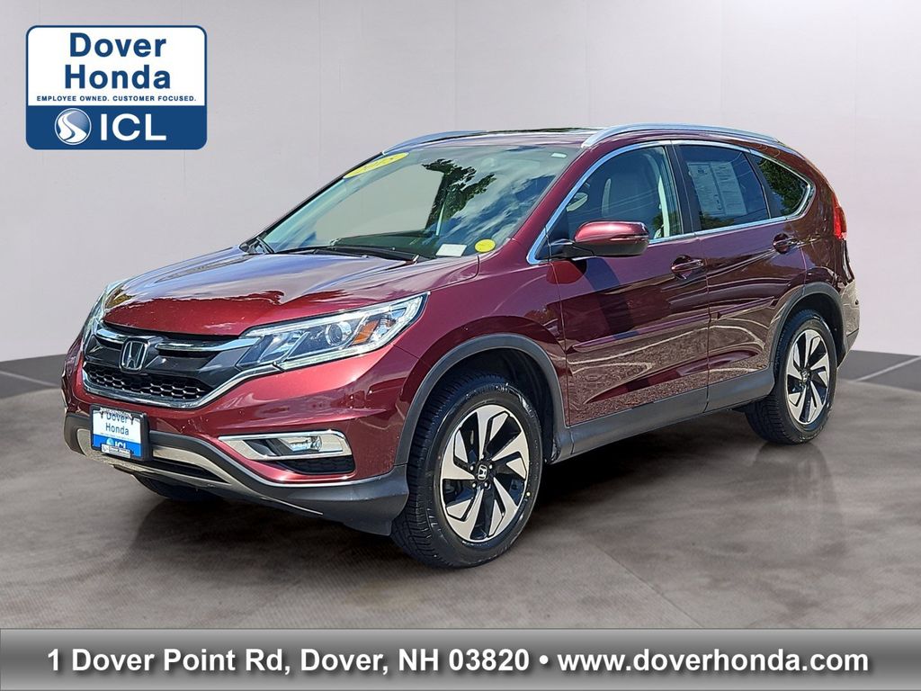 Red (Maroon) 2015 Honda CR-V SUV / Crossover All-Wheel Drive Continuously Variable Transmission