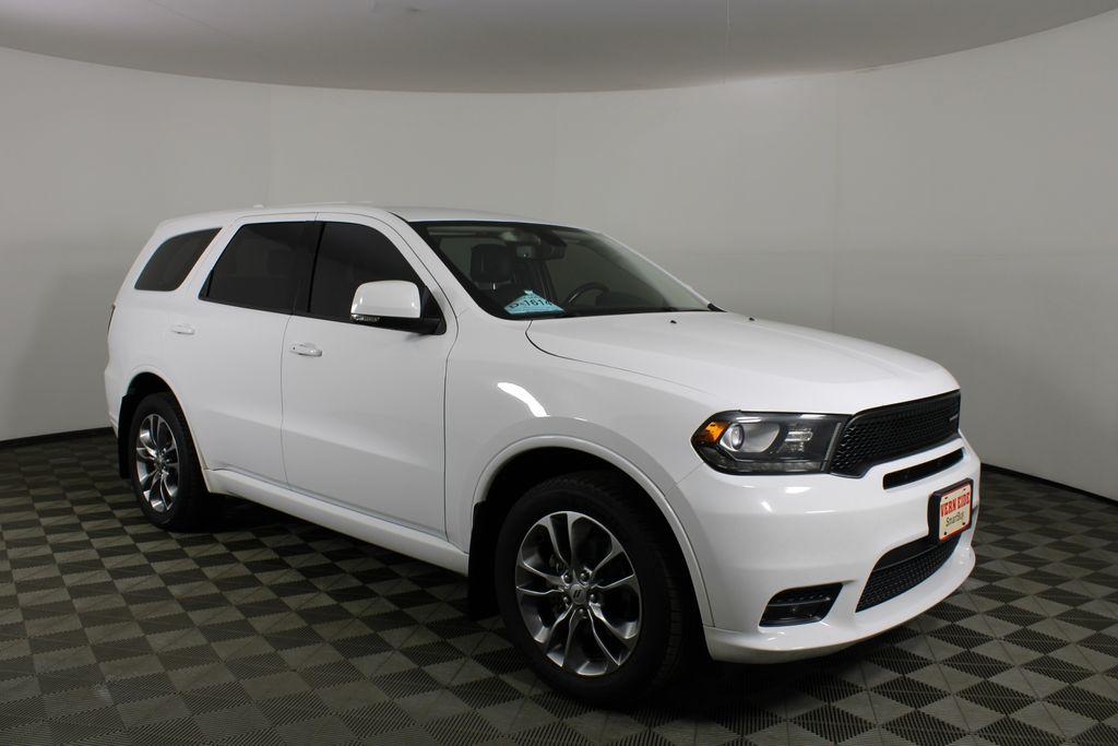 White Knuckle Clearcoat 2019 Dodge Durango SUV / Crossover All-Wheel Drive 8-Speed Automatic
