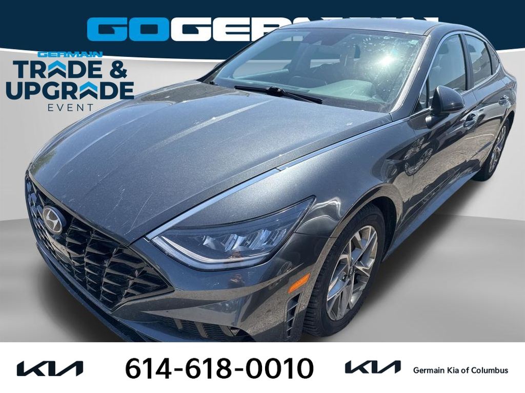 Portofino Gray 2021 Hyundai Sonata SEL FWD Sedan Front-Wheel Drive 8-Speed Automatic Overdrive