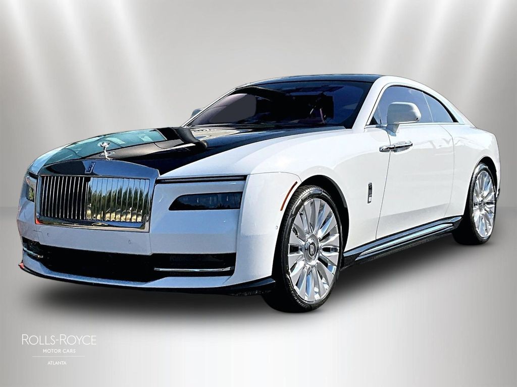 Arctic White 2024 Rolls-Royce Spectre Coupe All-Wheel Drive 1-Speed Automatic