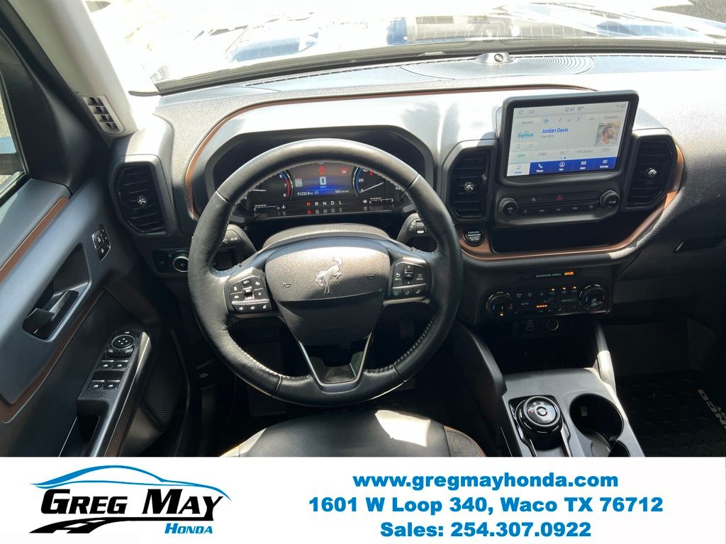 2023 Ford Bronco Sport Outer Banks Black at Greg May Honda