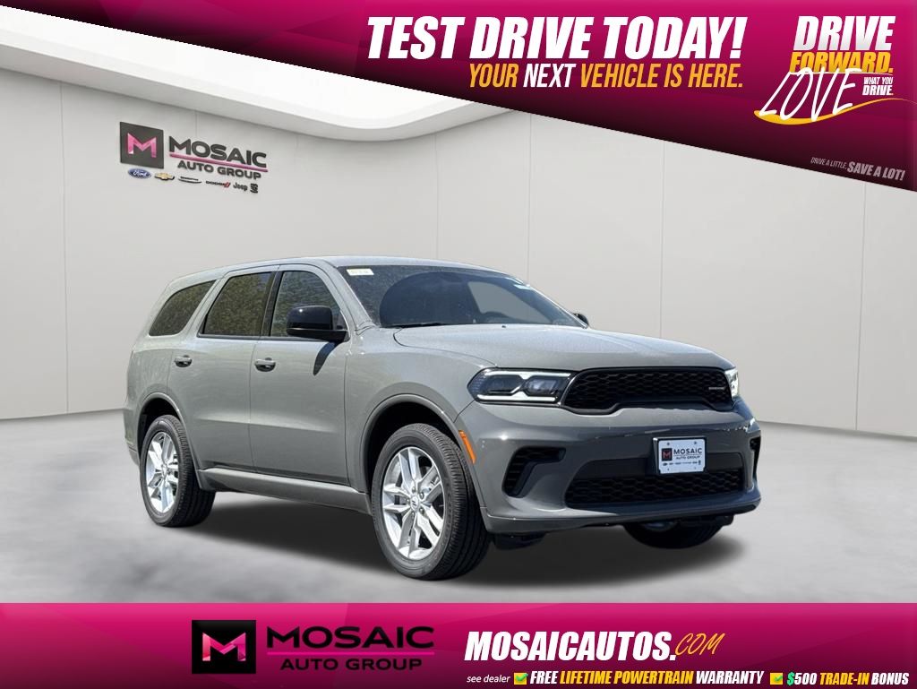 Destroyer Gray Clearcoat 2026 Dodge Durango GT AWD SUV / Crossover All-Wheel Drive 8-Speed Automatic