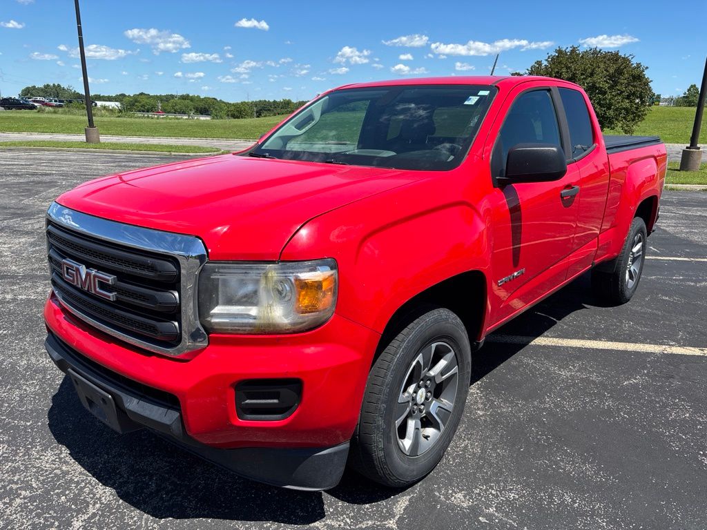 Cardinal Red 2017 GMC Canyon Ext. Cab LB Pickup Truck 4X2 6-Speed Manual