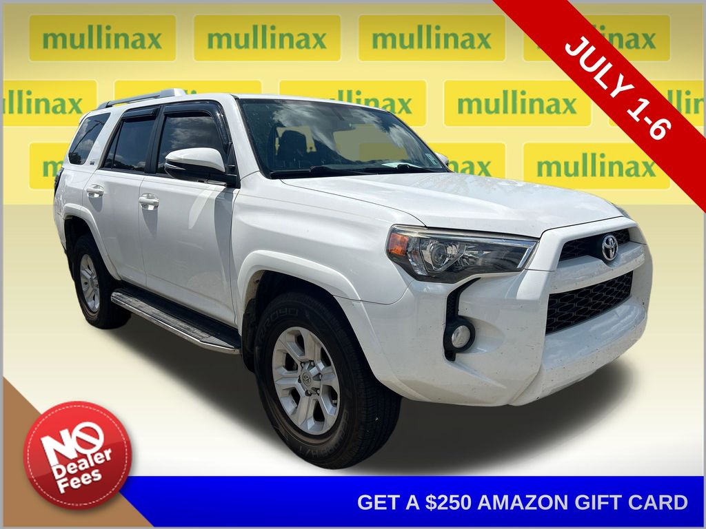 Super White 2015 Toyota 4Runner SUV / Crossover 4X2 5-Speed Automatic Overdrive