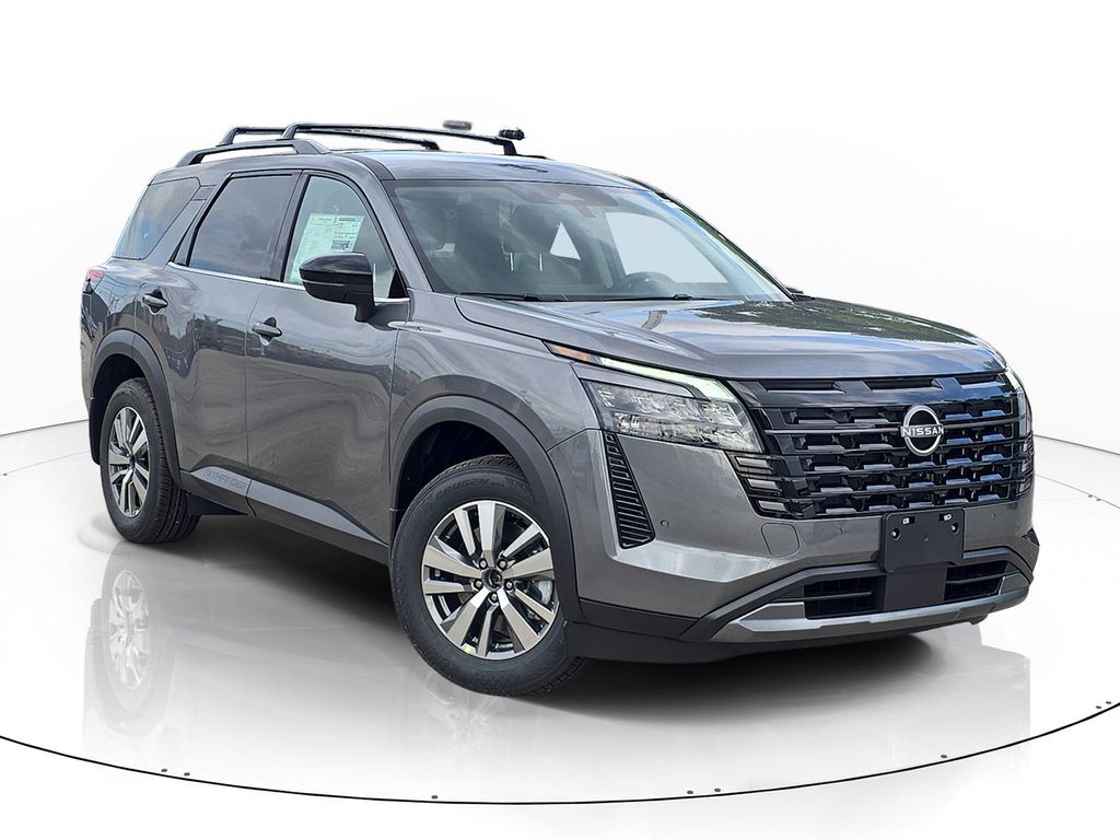 Gray (Gun Metallic) 2026 Nissan Pathfinder SL 4WD SUV / Crossover All-Wheel Drive 9-Speed Automatic