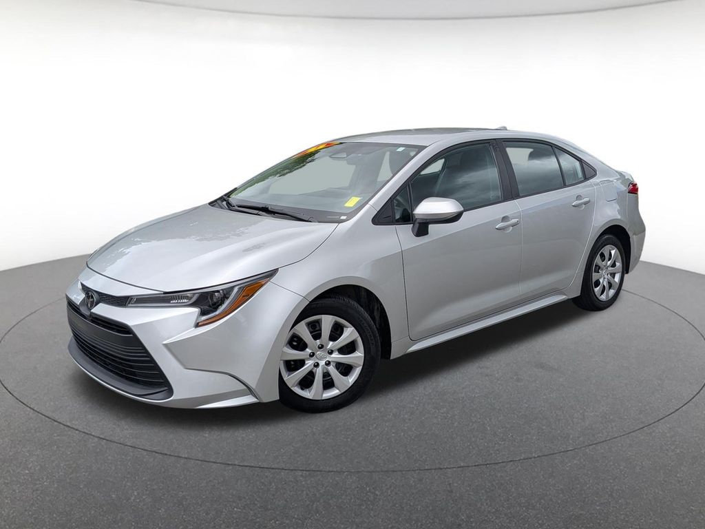 Classic Silver Metallic 2025 Toyota Corolla Sedan Front-Wheel Drive Continuously Variable Transmission