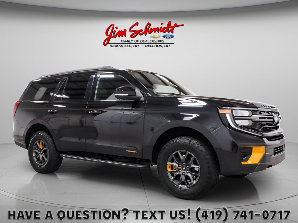 Agate Black Metallic 2025 Ford Expedition SUV / Crossover Four-Wheel Drive Automatic