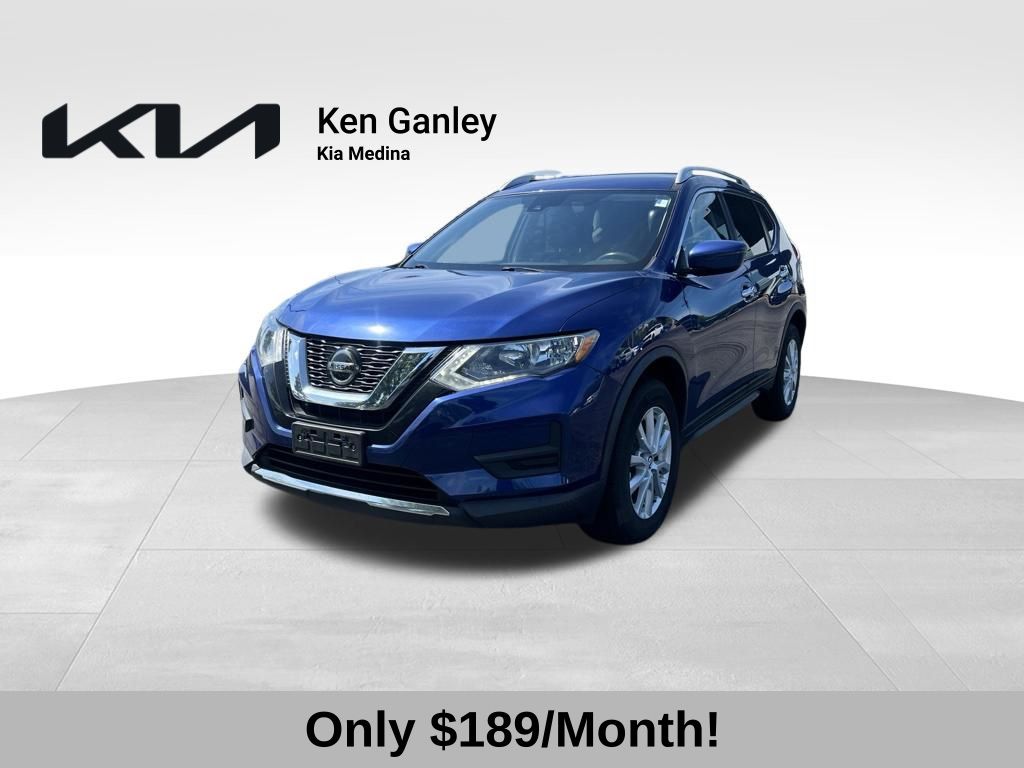 Caspian Blue Metallic 2020 Nissan Rogue SUV / Crossover All-Wheel Drive Continuously Variable Transmission