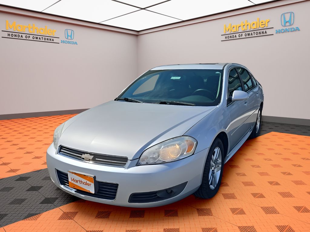 Silver Ice Metallic 2011 Chevrolet Impala LT FWD Sedan Front-Wheel Drive 4-Speed Automatic Overdrive