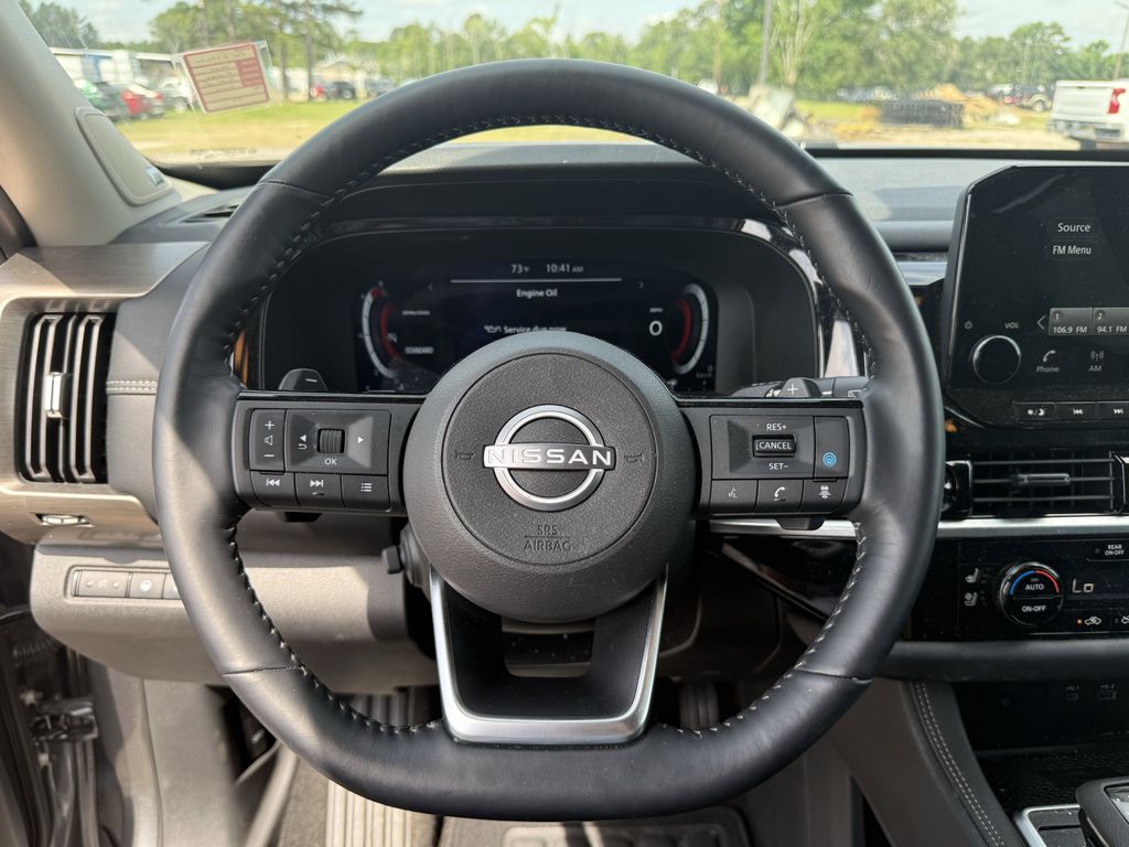 2025 Nissan Pathfinder Platinum Gray at Texan Dodge Chrysler Jeep Ram