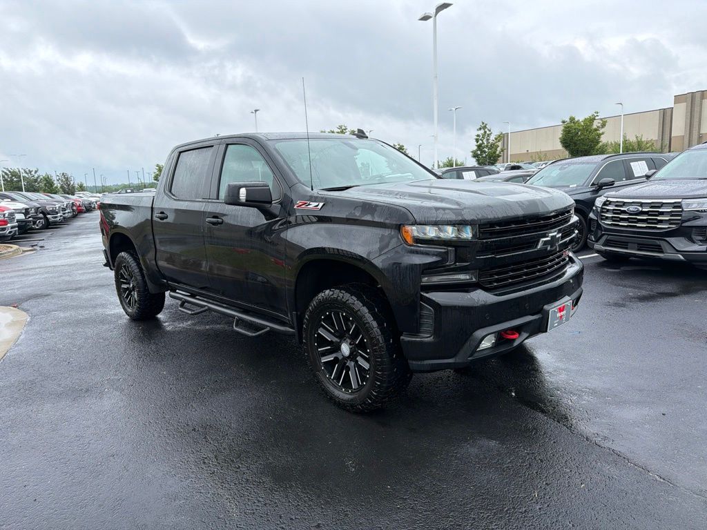 Black 2019 Chevrolet Silverado 1500 Pickup Truck Four-Wheel Drive 8-Speed Automatic