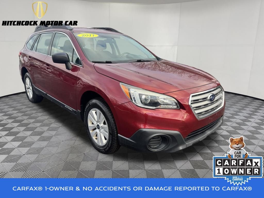 Venetian Red Pearl 2017 Subaru Outback Wagon All-Wheel Drive Continuously Variable Transmission