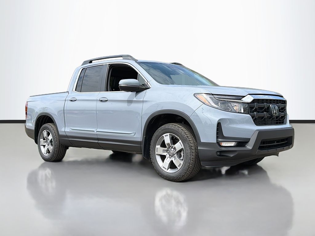 Gray 2026 Honda Ridgeline RTL AWD Pickup Truck All-Wheel Drive 9-Speed Automatic