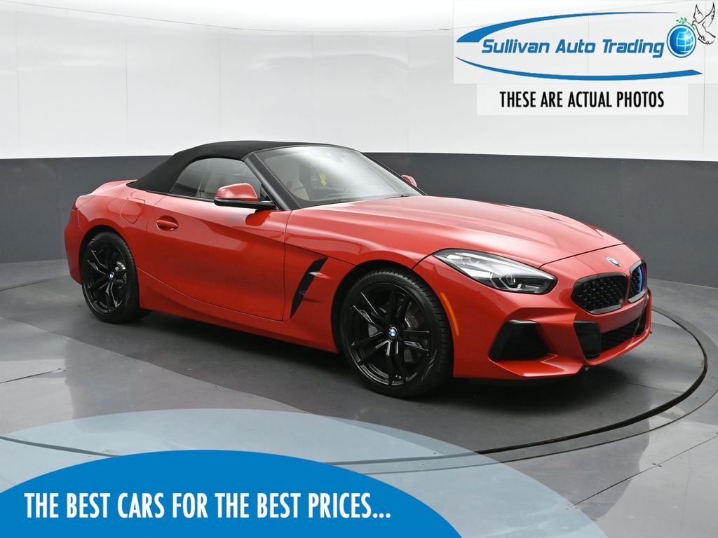 San Francisco Red Metallic 2019 BMW Z4 sDrive30i RWD Convertible Rear-Wheel Drive 8-Speed Automatic
