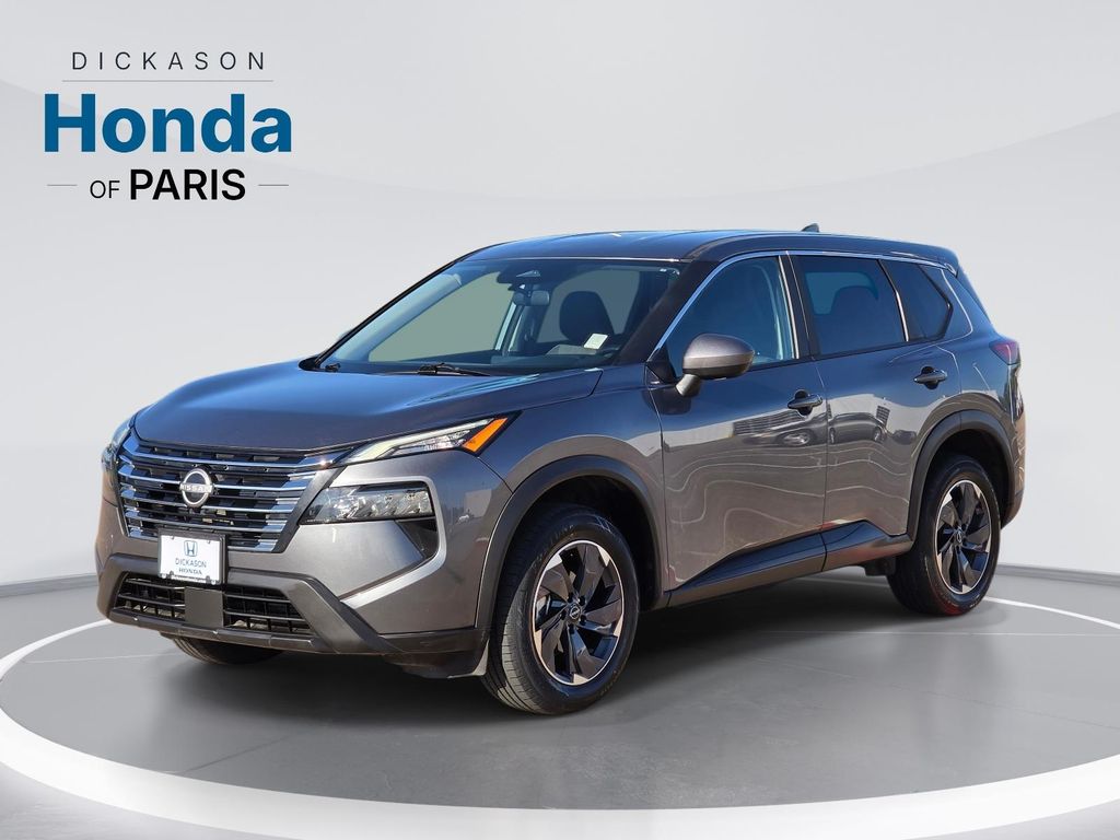Gray (Gun Metallic) 2025 Nissan Rogue SUV / Crossover Front-Wheel Drive Continuously Variable Transmission