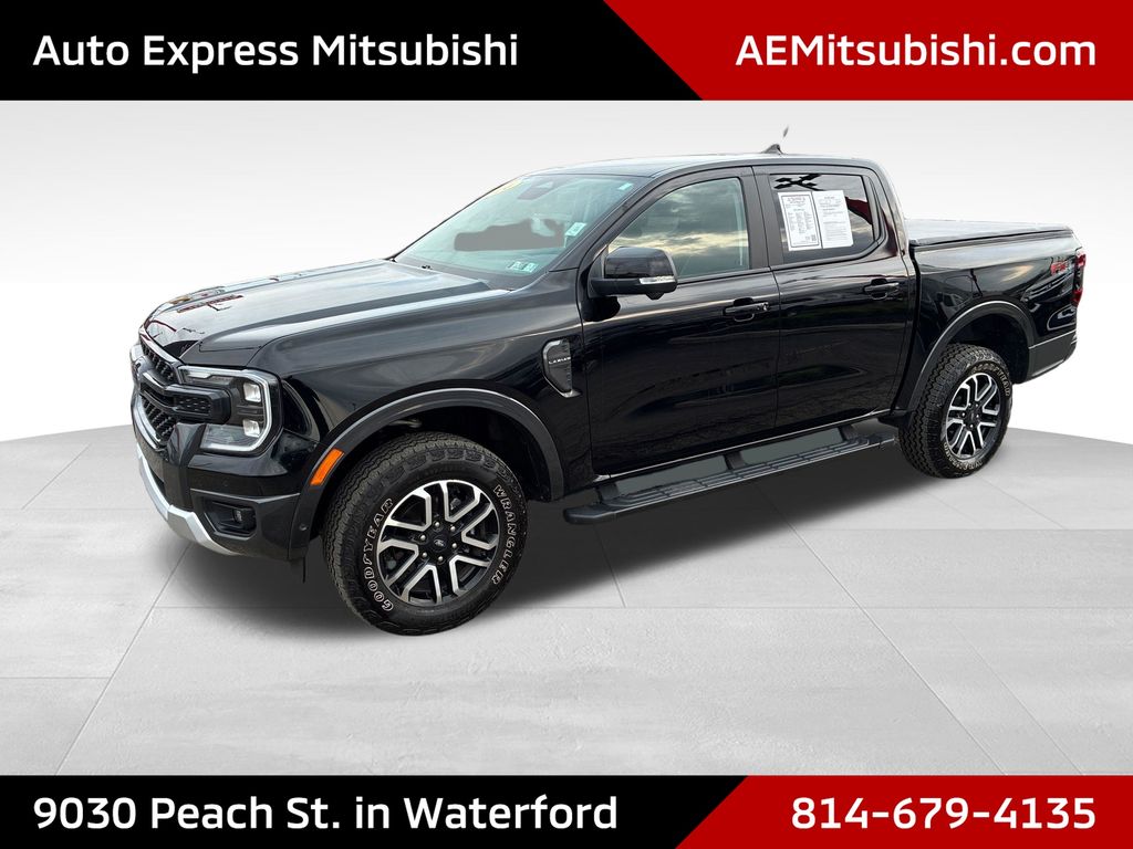 2024 Ford Ranger Lariat Black at Bob Ruth Ford