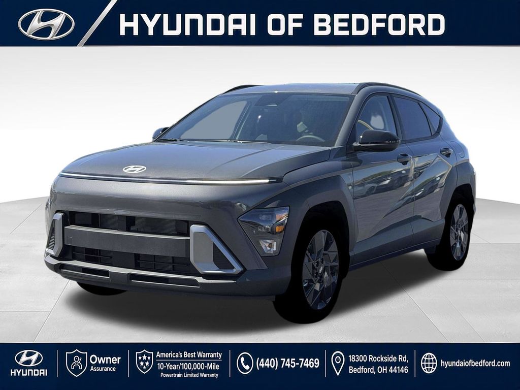 Ecotronic Gray Pearl 2026 Hyundai Kona SUV / Crossover Front-Wheel Drive Continuously Variable Transmission