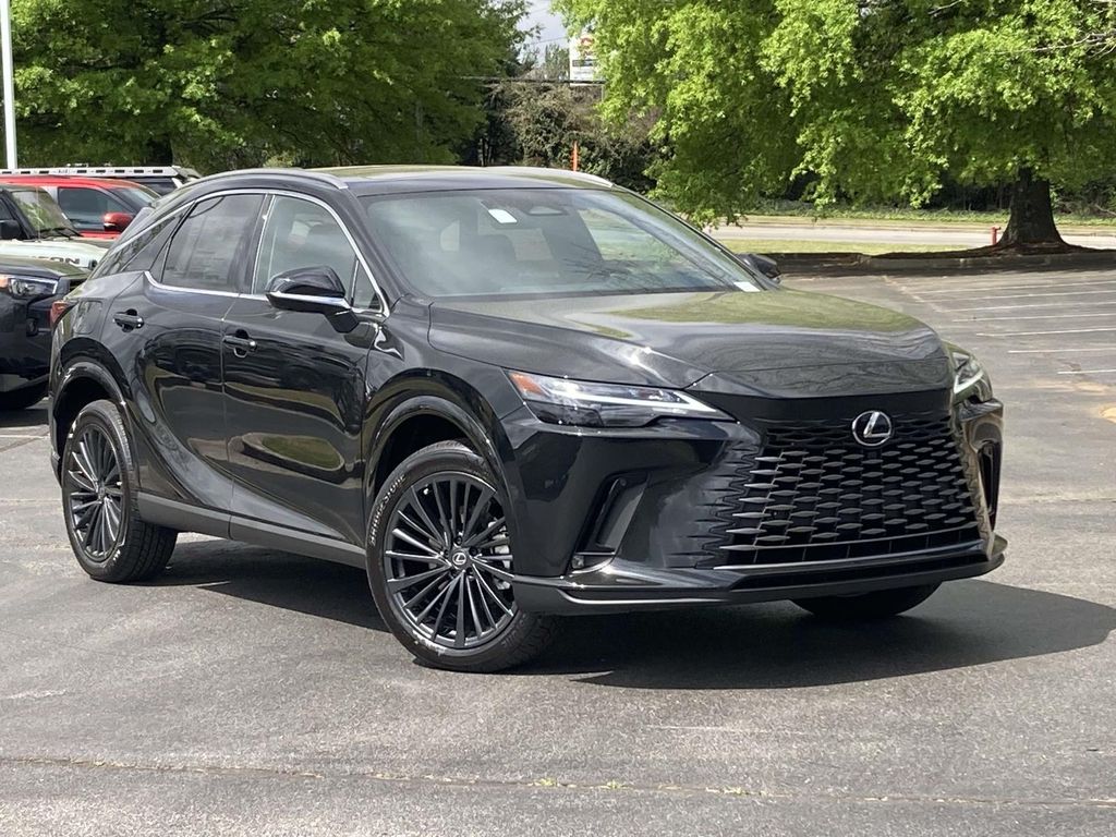 Black (Caviar) 2026 Lexus RX Hybrid 450h+ Premium AWD SUV / Crossover All-Wheel Drive Continuously Variable Transmission