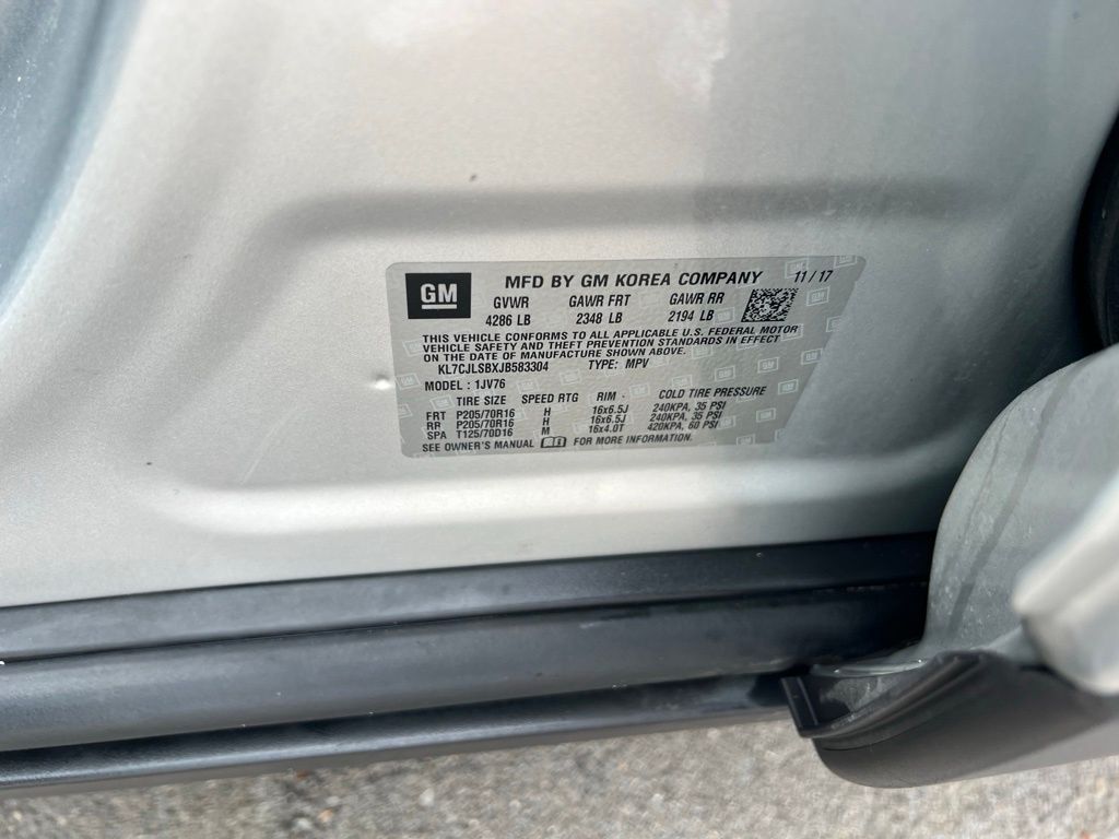Used 2018 Chevrolet Trax SUV