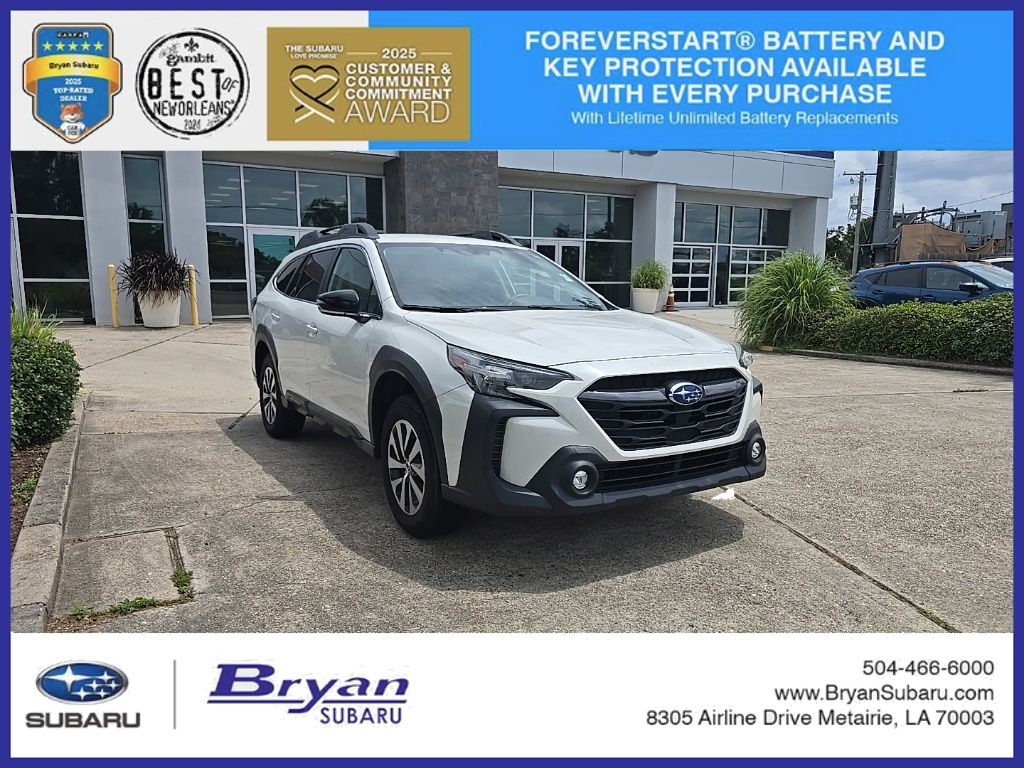 Crystal White Pearl 2023 Subaru Outback Premium AWD SUV / Crossover All-Wheel Drive Continuously Variable Transmission