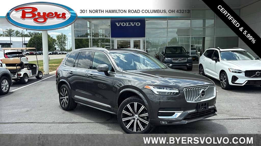 Platinum Gray Metallic 2023 Volvo XC90 SUV / Crossover All-Wheel Drive Automatic