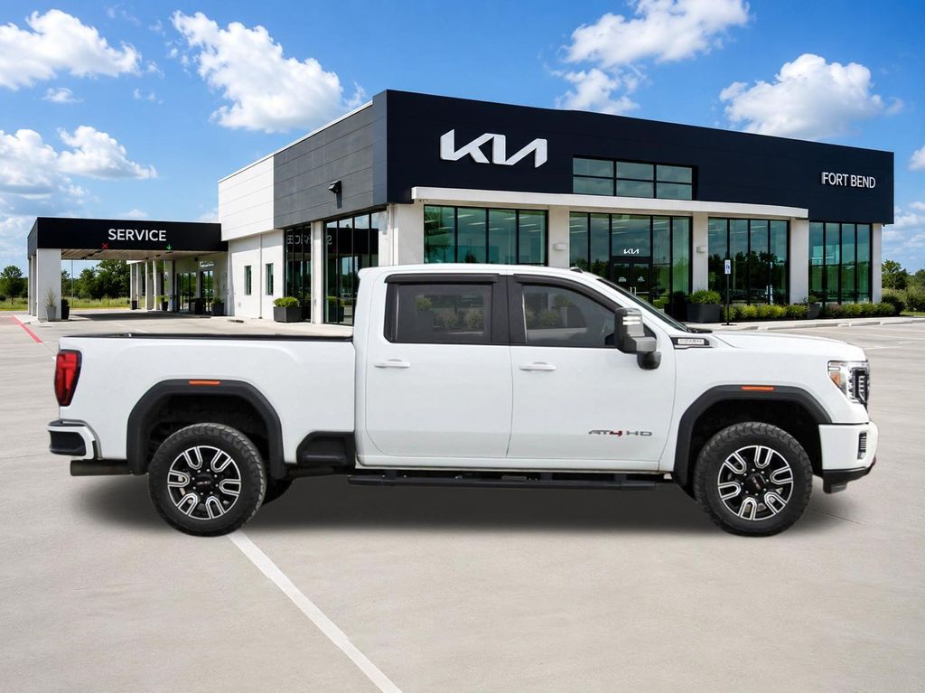 2021 GMC Sierra 2500HD AT4 White at River Oaks CDJR