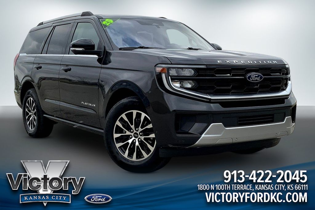 Dark Matter Gray Metallic 2025 Ford Expedition Platinum 4WD SUV / Crossover Four-Wheel Drive Automatic