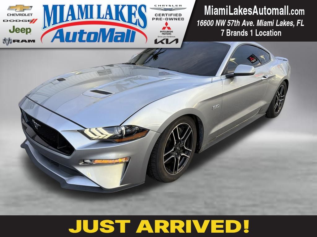 Iconic Silver Metallic 2023 Ford Mustang Coupe Rear-Wheel Drive 6-Speed Manual