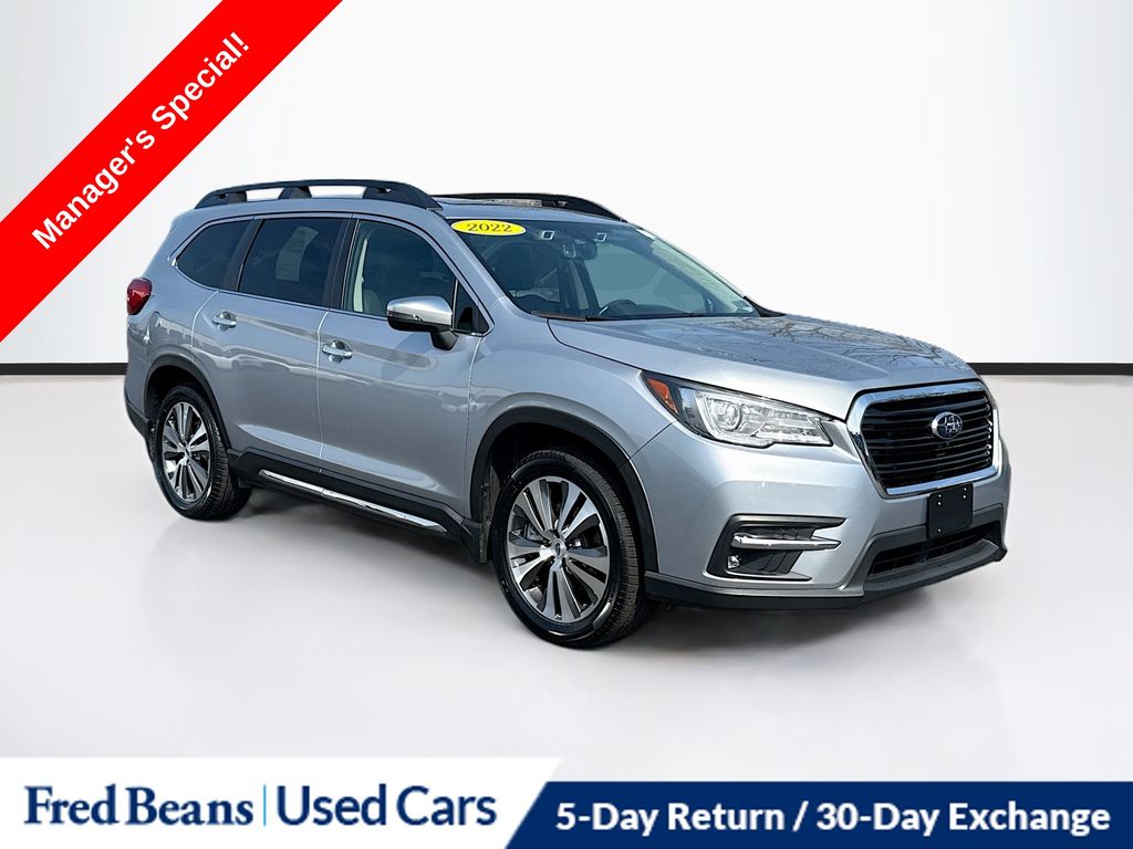 Ice Silver Metallic 2022 Subaru Ascent Touring AWD SUV / Crossover All-Wheel Drive Continuously Variable Transmission