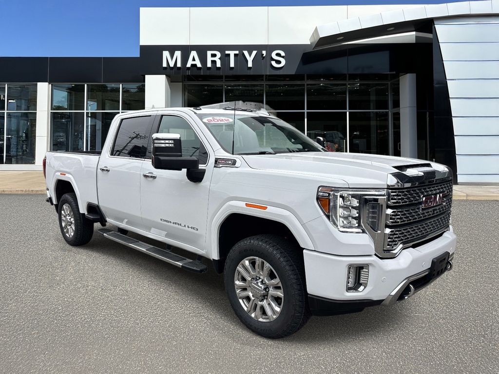 Summit White 2022 GMC Sierra 2500HD Pickup Truck Four-Wheel Drive 6-Speed Automatic