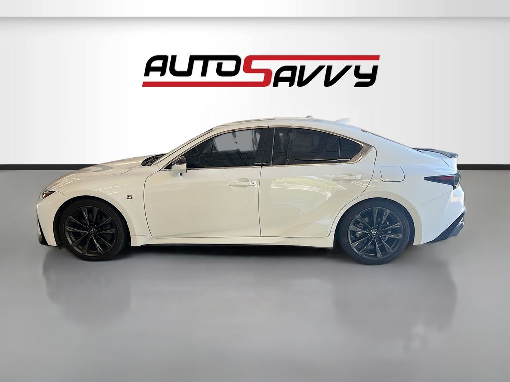 Used 2021 White Lexus 350 F SPORT image 4