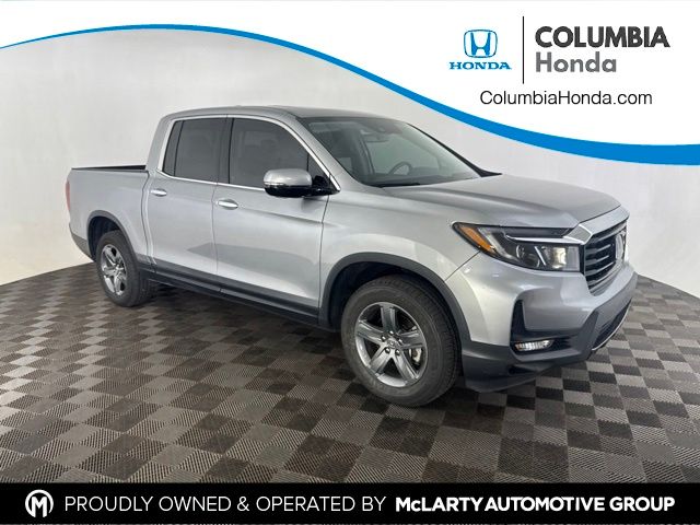 Lunar Silver Metallic 2023 Honda Ridgeline Pickup Truck All-Wheel Drive 9-Speed Automatic