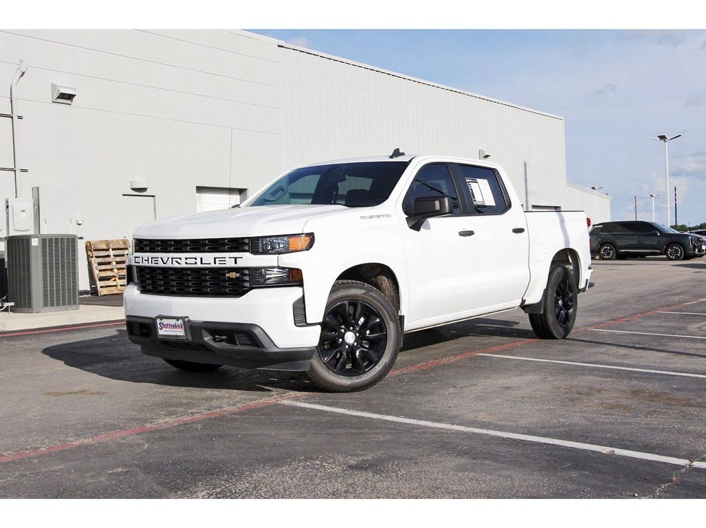2022 Chevrolet Silverado 1500 LTD Custom White at Classic Elite Chevrolet Hwy 6