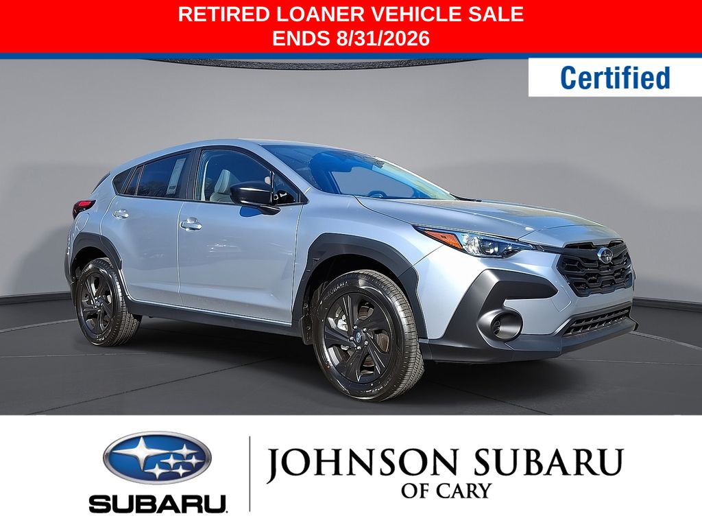 Ice Silver Metallic 2026 Subaru Crosstrek SUV / Crossover All-Wheel Drive Continuously Variable Transmission