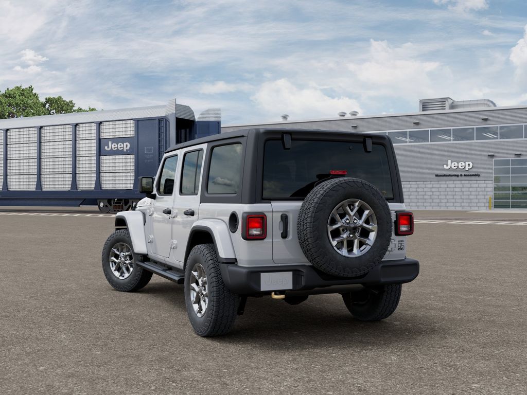 New 2026 Bright White Clearcoat Jeep  image 3