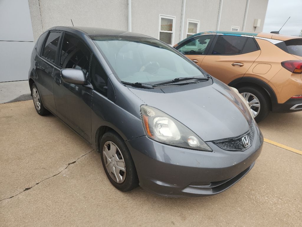 Gray 2013 Honda Fit Base Hatchback Front-Wheel Drive 5-Speed Automatic
