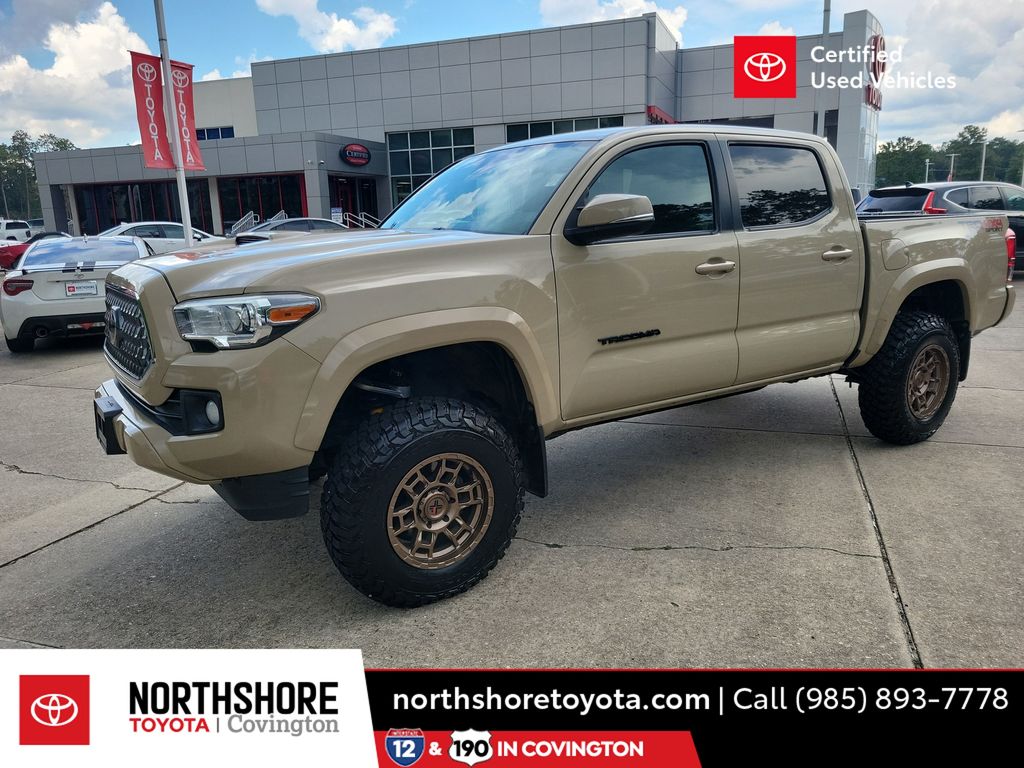 Gray 2018 Toyota Tacoma Pickup Truck Four-Wheel Drive 6-Speed Automatic