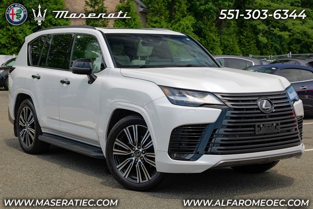 White Pearl 2024 Lexus LX SUV / Crossover All-Wheel Drive Automatic